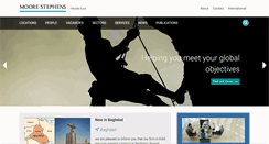 Desktop Screenshot of moorestephens-me.com